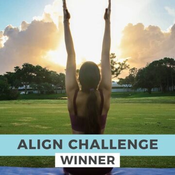 ALIGN APP Practice Yoga Congratulations to the winner of