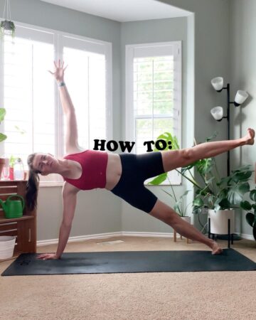 Alex Fleischel YOGA Teacher HOW TO master side plank