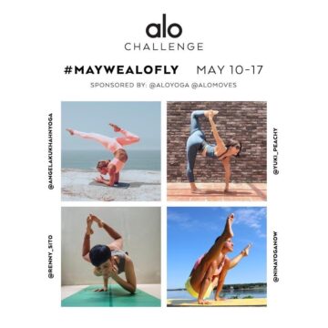 Angela Kukhahn Yoga CHALLENGE ANNOUNCEMENT MayWeALOfly May 10 17 Worldwide prize