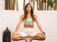 Cathy Madeo Yoga Life is a balance of holding on