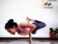 Dewi Hapsari Day 6 of ALOveForHappinessAndHealth yoga challenge Life is