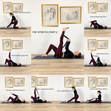 Finola Burrell SIMPLE STRETCHES FOR TIGHT HAMSTRINGS I get a
