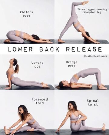 Halona Yoga Yoga poses to relieve lower back pain by