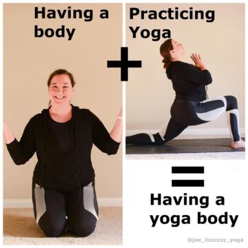 It really is that simple Because yoga and fitness