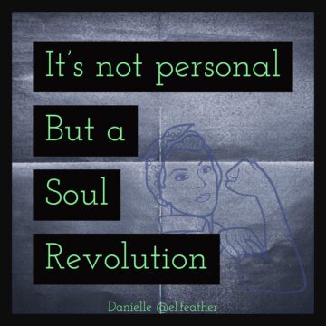 Its not personal but a Soul revolution ⠀ Regardless