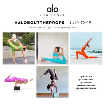 Junko NEW ALO CHALLENGE AloBoutTheProps July 12 19 A