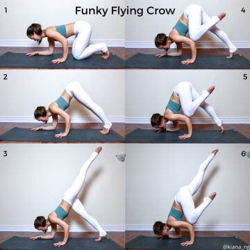 KIANA NG Yoga Handstands HOW TO FUNKY FLYING