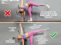 Liv Yoga Tutorials How To Half Moon ⠀⠀⠀⠀⠀⠀⠀⠀⠀ Perhaps