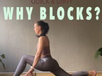 Maike Yoga Strength Fit Do you use blocks