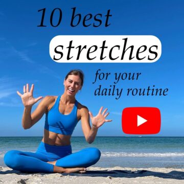 Marina Alexeeva YogaFitness 10 stretches that you should do