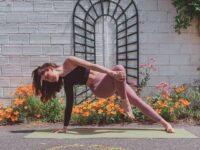 Mathilde ☾ yoga teacher Day 5 of AloSaluteTheSun challenge