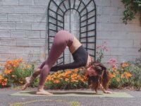 Mathilde ☾ yoga teacher Day 7 of AloSaluteTheSun challenge