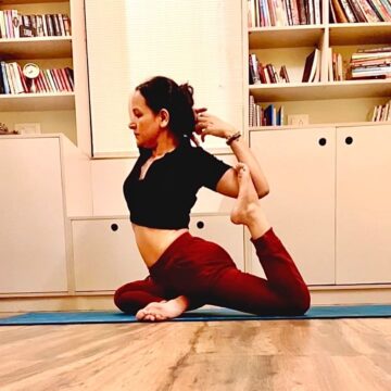 Meena Singh Day 4 LEVELUPBACKBEND hipflexormobility Here I have shared