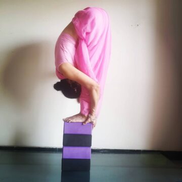 My yoga journey Shes a balance of strength and femininity