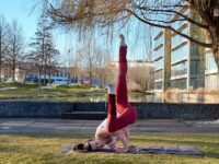 Petya FemalePowerYogis Day 4 and inversion to change perspective Our