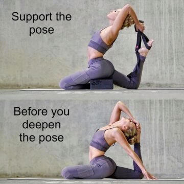 Pigeon pose Welcome to day 3 of AloBoutBackbendLove and