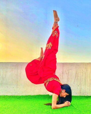Rakhi Sharma Day 4 Which yoga pose took you