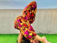 Rakhi Sharma Day 6 Which yoga pose makes you