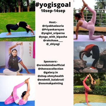 Riya Bhadauria Challenge Announcement yogisgoal Sep10 Sep14 What are your