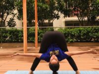 Riya Bhadauria forwardbend flexibility favouriteasanas yogagirl yogamotivation yogaeveryd