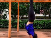 Riya Bhadauria yogagirl yogaathome yogaartist yogimodel contortionist flexibility yogafo