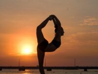Sarah White Yoga Teacher As the sunsets on 2020