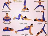 Stress relief Poses Practicing yoga helps to regulate blood