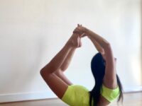 Tania Ive shared a bit of my bow pose journey
