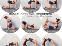 YOGA Heart Opening Sequence Great for stretching the chest opening