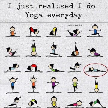 YOGA Who can relate to this ⠀⠀⠀⠀⠀⠀⠀⠀⠀ Thanks for sharing