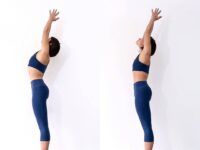 Yoga Alignment TutorialsTips @adellbridges UrdhvaHastasana UpwardSalutePose on @yogaalignment ・ ・