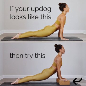 Yoga Alignment TutorialsTips @cathymadeoyoga Can you spot the difference between