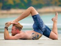 Yoga Certified Beach yoga with @lukegraeber • DM for a