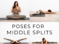 Yoga Credit by @cathymadeoyoga ⠀ MIDDLE SPLITS TUTORIAL ⠀ Middle