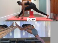 Yoga Daily Poses Follow @bodybyyogatraining How it started vs how