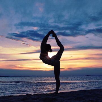 Yoga Daily Progress Follow @yogadailycommunity Heart opening by the sea
