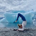 Yoga Goals by Alo Doing yoga in unusual spots @leighyogipilot