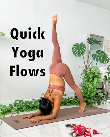 Yoga Mics Great post by @mizliz Quick Yoga Flows To