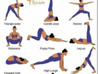 Yoga Mics Stress relief poses Like and share Follow @yogamics