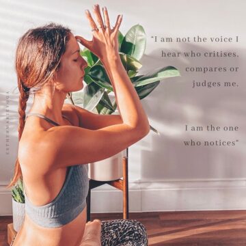Yoga Strength Self Care mantra for this week
