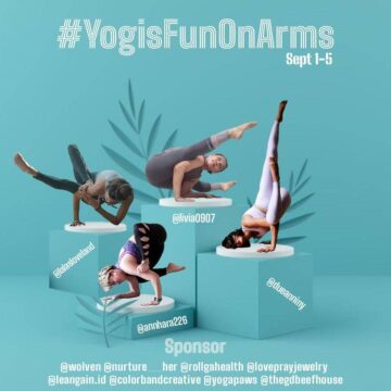 livia NEW CHALLENGE ANNOUNCEMENT YogisFunOnArms September 1 5 2021 If