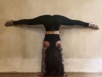 ॐ Helena Strive for progress not perfection ॐ yoga yogaeverydamnday