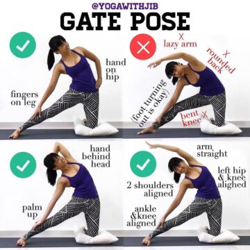 @yogawithjib @yogaalignment GatePose or Parighasana makes the muscles aroun