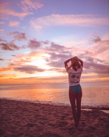 Aleksandra Rizou Kalodima Κάπου στη Hawaii Sunset Beach Έτσι