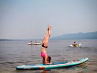 Amiarie Yoga Inversions Escaping the heat wave after hiking