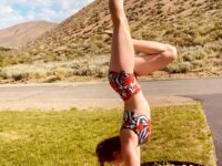 Amiarie Yoga Inversions I had to go with handstand