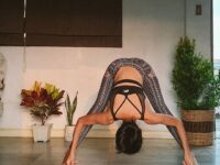 April Yoga Journey A forward bend for day 8