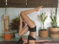 April Yoga Journey And thats the last day of