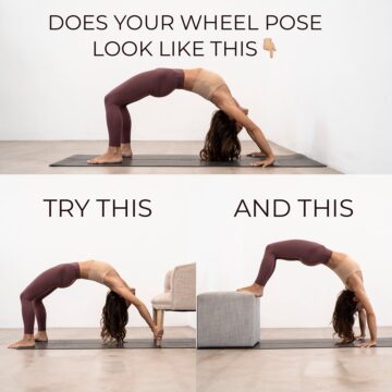 Cathy Madeo Yoga WHEEL POSE Final day activateyourflexibility is wheel