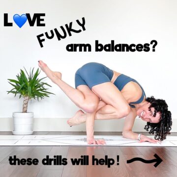CeCe Carson • Wellness ⁣ LVE funky arm balances⁣ ⁣